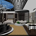 Modern Bedroom Furniture Specialty Store with Comfortable Beds Stylish Chairs and Elegant Decor