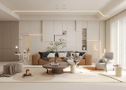 The Silent Living Room 3d model