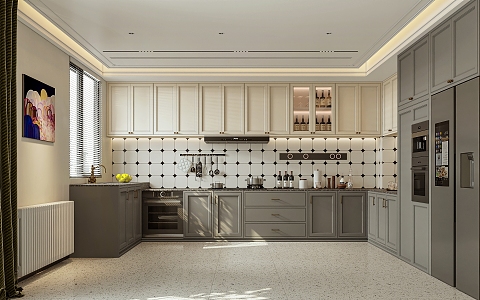 French kitchen 3d model