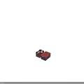 Red Lattice Plastic Storage Basket And Black Storage Box With Red Lid