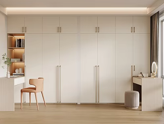 Modern Cloakroom Wardrobe 3d model