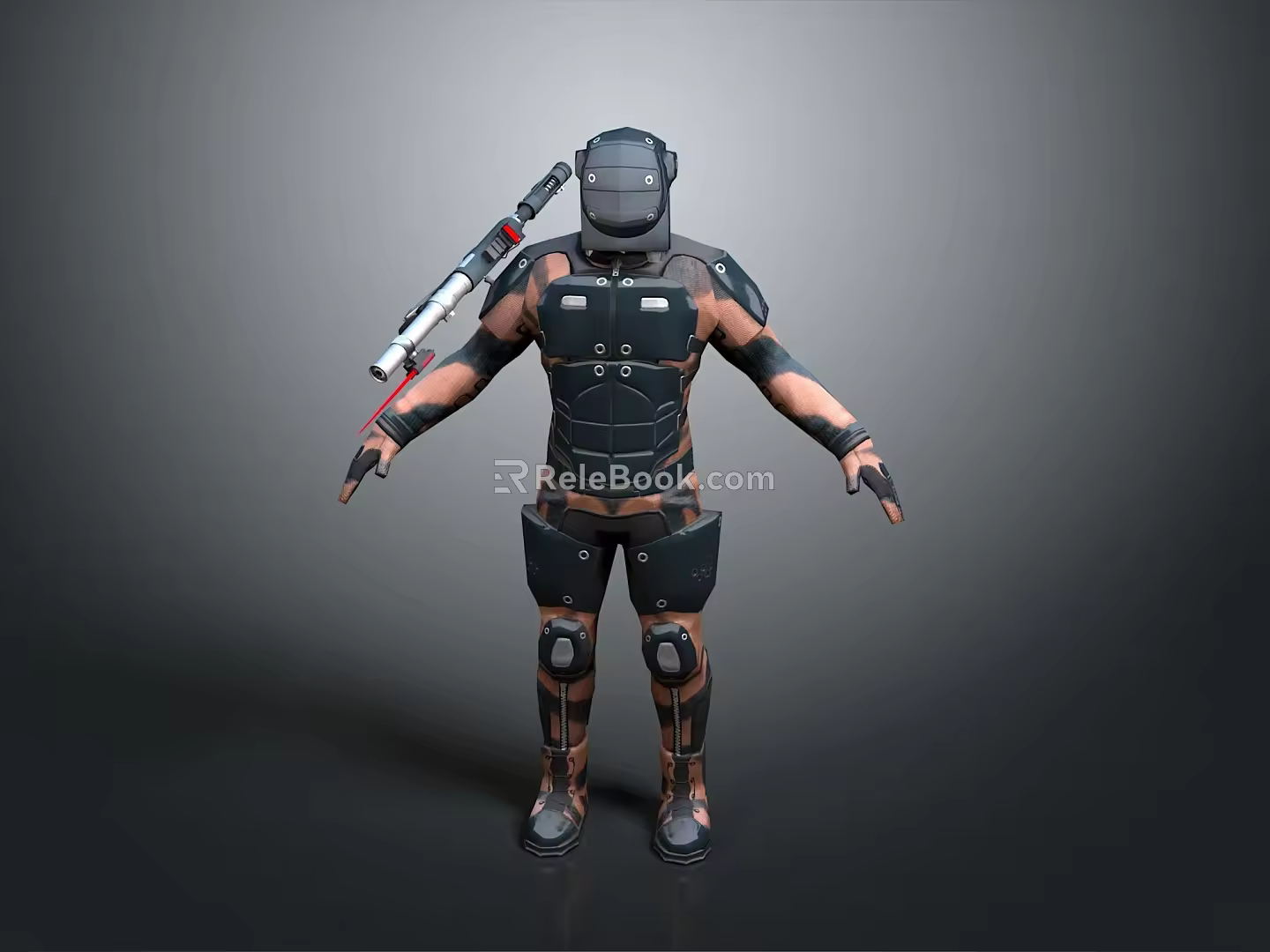 Sci-Fi Armor Alien Armor Sci-Fi Armor High-Tech Armor Futuristic Armor Alien Warrior Armor 3d model