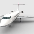 LEGO toy building blocks futuristic sci-fi aircraft airliner 3d model