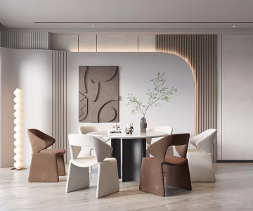 Modern Restaurant 3d model