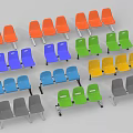 Outdoor Chairs in Multiple Colors and Styles for Patio Garden Design Options