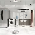 Smart Machines In Modern Home Environment With Intelligent Appliances And Devices