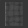 Square Rug with Geometric Lines Pattern White Background and Black Accents for Living Room Decor