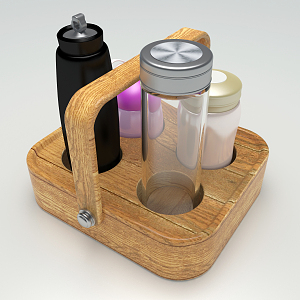 Modern thermos cup 3d model