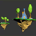 Game Environment Game Scene Fairy Tale Scene Fairy Tale Magic Scene Magic Item Fantasy Scene 3d model