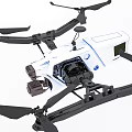Smart Drone With Four Rotors And HD Camera For Aerial Photography