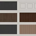Different Wall Panel Designs in Black White Brown and Wooden Styles