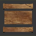 Rustic Wooden Dining Table Set With Matching Benches And Natural Wood Grain