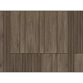 Wood veneer clapboard modeling background wall 3d model
