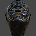 Ronin Ballistic Tactical Mask 3d model