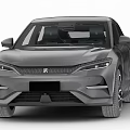 BYD Song L Door Can Open High Precision New Energy Vehicle with Interior 3d model