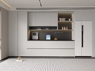 Minimale Style Cabinet Wine Cabinet Whole Cabinet Sideboard Cabinet Balcony Cabinet Storage Cabinet Combination Cabinet 3d model