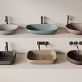 wash basin counter basin 3d model