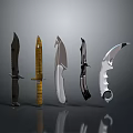 Tactical Knives Collection Featuring Various Blade Shapes Ergonomic Handles And Modern Designs
