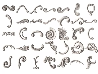 Jane European Carving 3d model