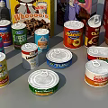 Variety of Premium Pet Food Products Including Dry Wet Treats for Dogs and Cats
