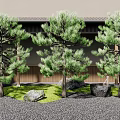 Pine Tree Landscape Tree Pohan Pine Pinus sylvestris 3d model