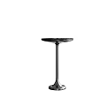 Sleek Modern Metal Side Table With Circular Top And Stable Base Design 3d model