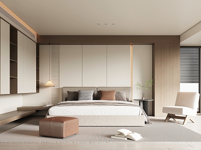 Modern Bedroom 3d model