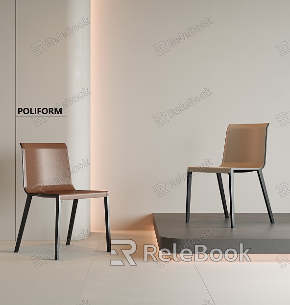 Modern Single Chair Combination Dining Chair Desk Chair Tea Chair Leather Chair Metal Chair Armchair model