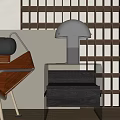 Table lamp table lamp side 3d model