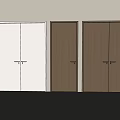 Modern Interior Doors In White And Wooden Finishes With Single And Double Panel Styles