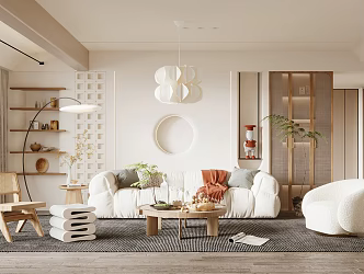 The Silent Living Room 3d model