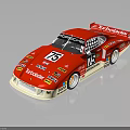 Red Racing Car With Number 75 And Firestone Sponsor Logos