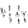 Different Types of Sports Equipment for Gym Workout and Fitness Training