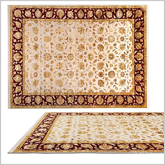 American Carpet European Carpet Classical Carpet Homestay Carpet Southeast Asian Carpet Retro Carpet Living Room Carpet Bedroom Carpet Ethnic Carpet Style 3d model