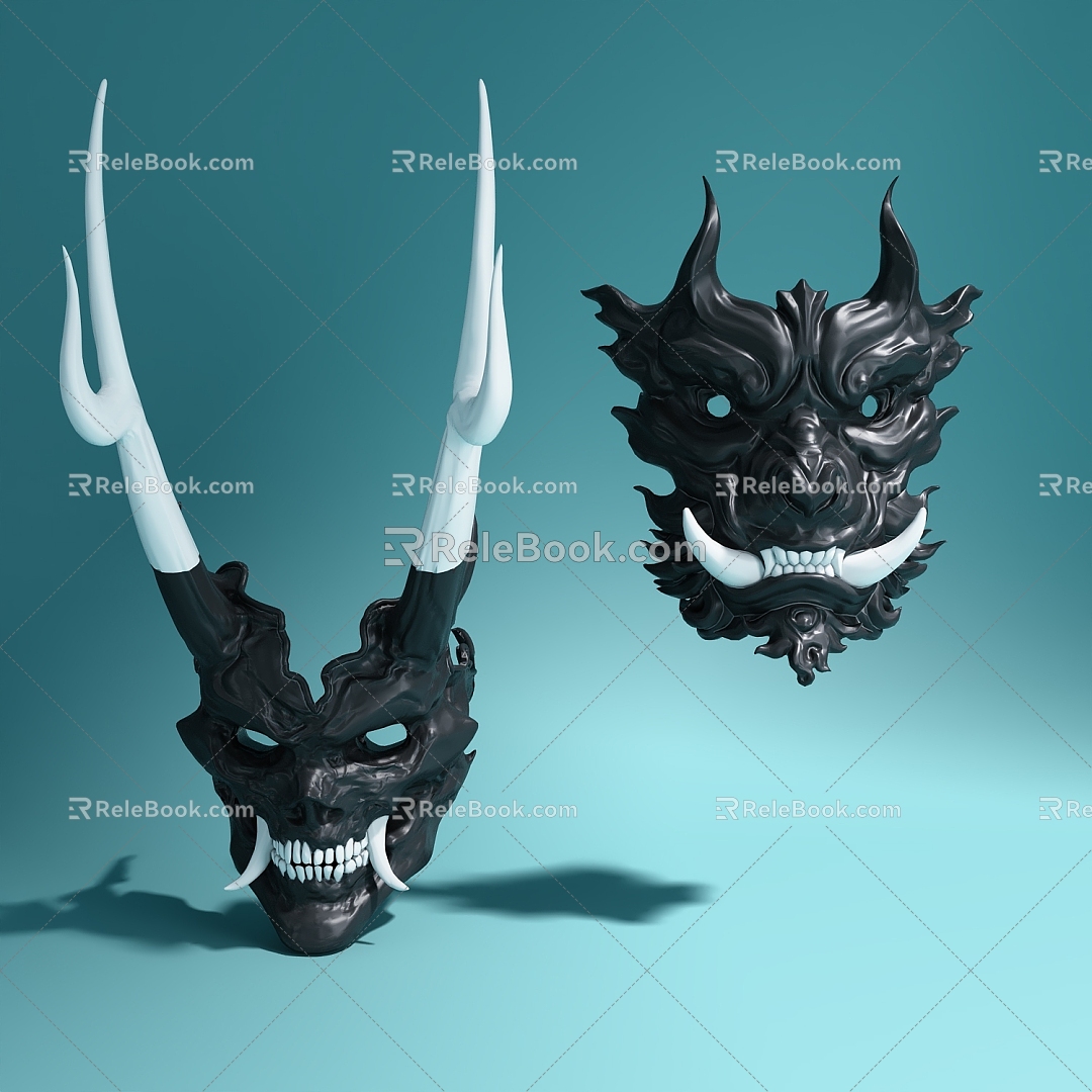 Modern Mask Black Myth Goku 3d model