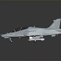 Silver Scale Model Fighter Jet Aircraft With Detailed Cockpit And Wings