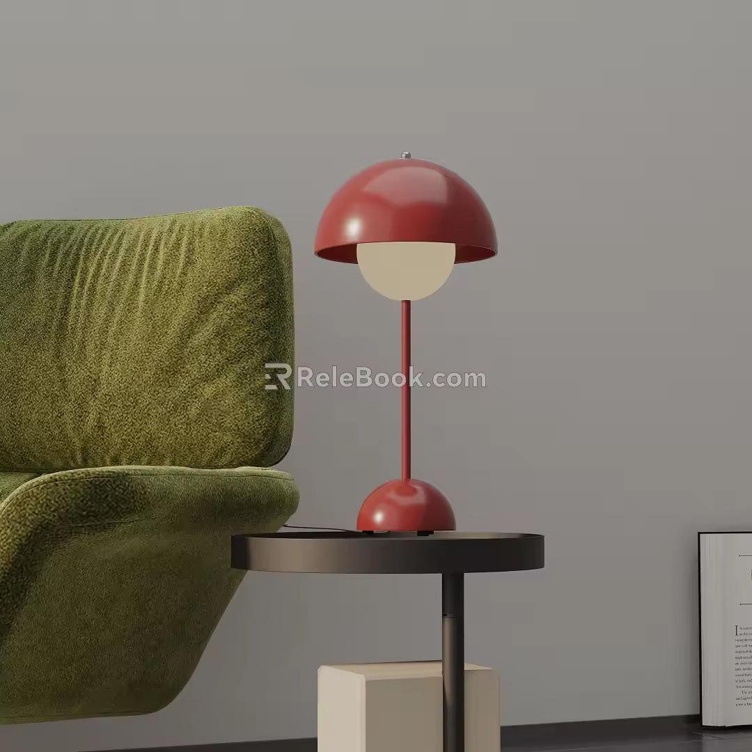 Table lamp 3d model