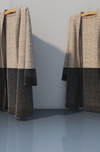 Clothing collocation 3d model