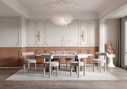 French Restaurant 3d model