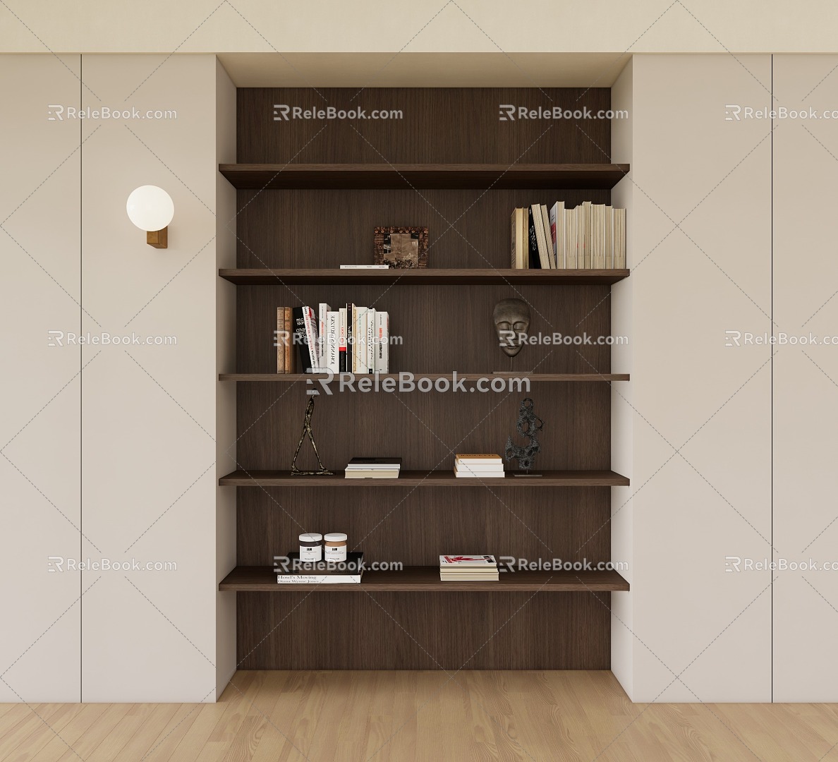 Bookcase Bookshelf model