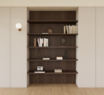 Bookcase Bookshelf 3d model