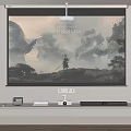 Advanced Projection Monitoring System With Real Time Display And High Definition Screen Setup
