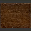 Wooden Cabinet With Two Shelves Dark Wood Finish Simple Design Reflective Surface Modern Style