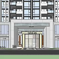 Modern High Rise Residential Buildings With Contemporary Exterior Design And Balcony Features