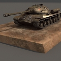 Tank IS3 Heavy Tank Main Battle Tank Russian Tank World War II Tank IS3HeavyTank Super Realistic High Precision Video 3d model