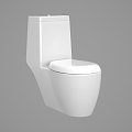 Modern toilet 3d model