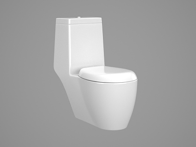 Modern toilet 3d model