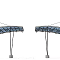 Modern Gate 3d model