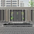 Residential Garden Landscape Master Plan With Green Spaces And Walking Paths