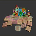 Characters Game Characters Game Characters Realistic Characters Cartoon Characters Handmade Cartoon Handmade 3d model